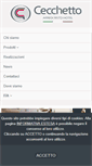 Mobile Screenshot of cecchettovr.com